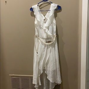 White summer dress medium